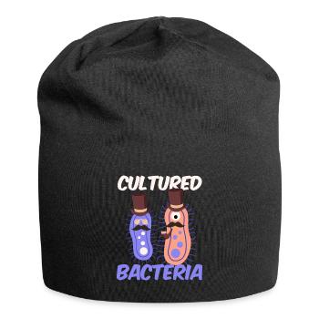 Cultured Bacteria Microbiology Chemistry - Jersey Beanie - black - Front