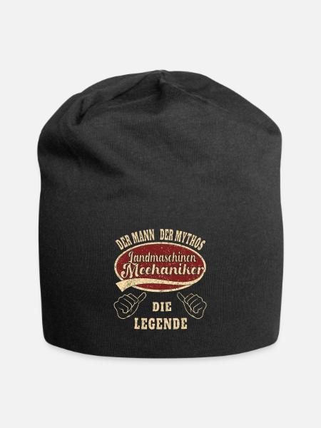 Landmaschinen Mechaniker ich bin dieser - Jersey-Beanie - Schwarz
