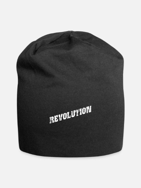Revolution 001 - Jersey Beanie - black