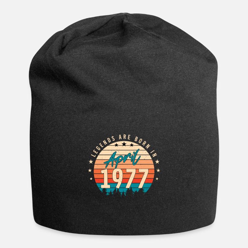 Legend 1977 April - Jersey Beanie - black