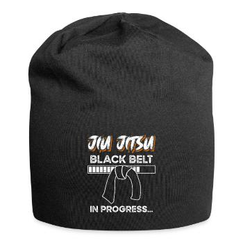 Schwarzgurt Bjj Trainer - Jersey-Beanie - Schwarz - Vorne