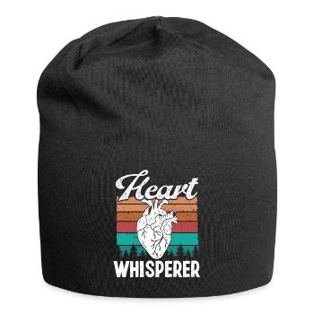 Cardiologist Doctor Cardiac Nurse Cardiology - Jersey-Beanie - Schwarz - Vorne