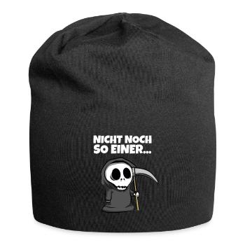 Nicht noch so einer... - Sensenmann Grim Reaper - Jersey-Beanie - Schwarz - Vorne