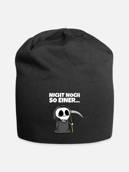 Nicht noch so einer... - Sensenmann Grim Reaper - Jersey-Beanie - Schwarz