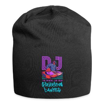 DISC-JOCKEY - Bonnet en jersey - noir - Devant