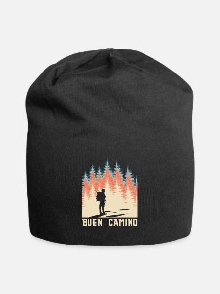 Camino De Santiago Buen Camino Jakobsweg Wandern - Jersey-Beanie - Schwarz