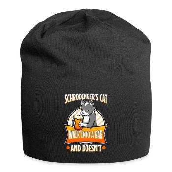 Schrodinger's cat - Jersey-Beanie - Schwarz - Vorne