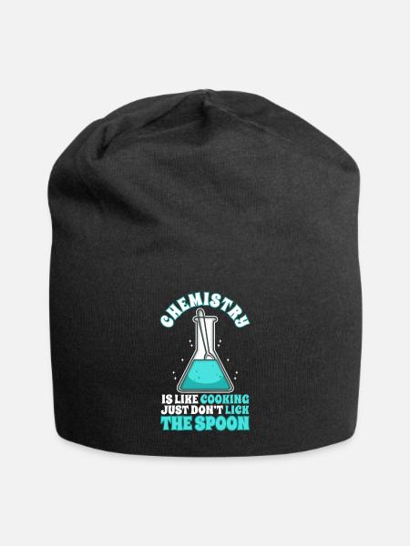 Chemistry is like cooking, Chemistry Teacher - Jersey-Beanie - Schwarz