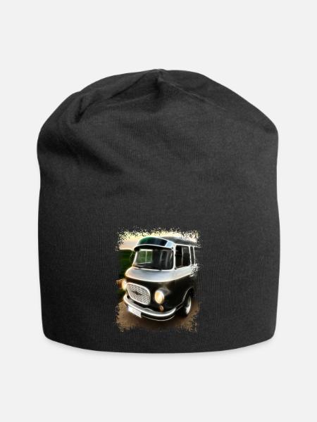 Barkas - Jersey-Beanie - Schwarz