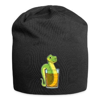 Schlange Saft - Jersey-Beanie - Schwarz - Vorne