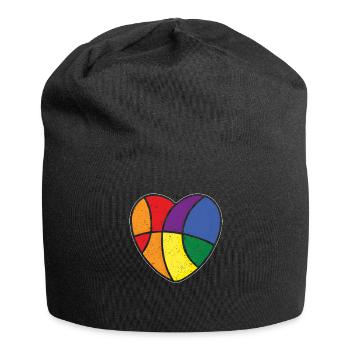 Rainbow Basketball Gay Pride LGBT Pride Month - Jersey-Beanie - Schwarz - Vorne