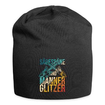 Sägespäne sind Männer Glitzer Tischler Schreiner H - Jersey-Beanie - Schwarz - Vorne