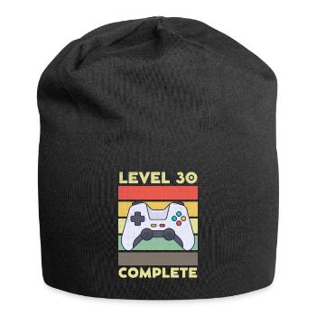 Niveau 30 Complet 30 ans 30e anniversaire - Bonnet en jersey - noir - Devant
