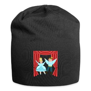Puppets Puppet Puppeteer Doll Doll - Jersey Beanie - black - Front
