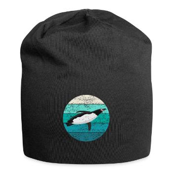 Penguin Seabird Seabird Retro Gift - Jersey Beanie - black - Front