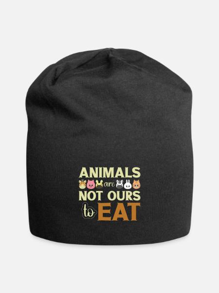 Animals Animal Welfare - Jersey Beanie - black