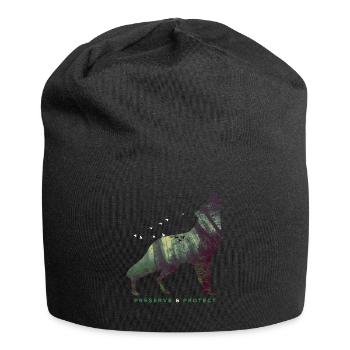 Preserve & Protect Climate Protection Wolf - Jersey Beanie - black - Front