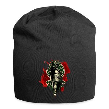 Augsburg - Jersey-Beanie - Schwarz - Vorne
