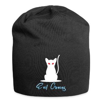 Evil Genius - génie diabolique - Bonnet en jersey - noir - Devant