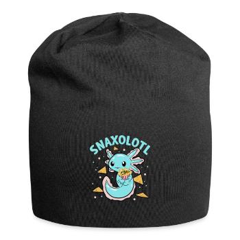 Snaxolotl Snack Nachos Axolotl - Jersey-Beanie - Schwarz - Vorne