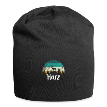 Harz - Jersey-Beanie - Schwarz - Vorne