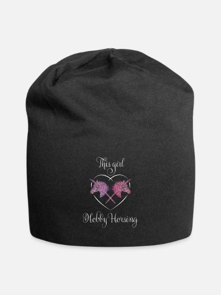 Hobby Horsing Steckenpferd Hobbyhorse - Jersey-Beanie - Schwarz