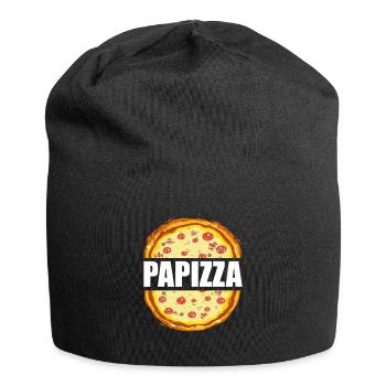 Father's Day Gift Pizza Papa Father Daddy Dad Dad - Jersey Beanie - black - Front