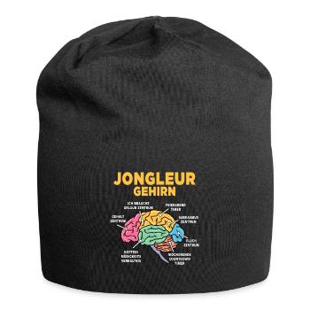 Jongleur - Jersey-Beanie - Schwarz - Vorne