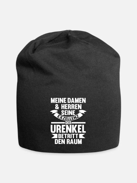 Urenkel - Jersey-Beanie - Schwarz