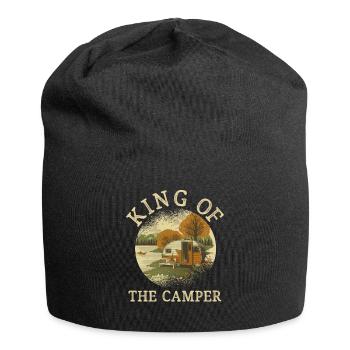 Roi du Camping-car Caravane RV - Bonnet en jersey - noir - Devant