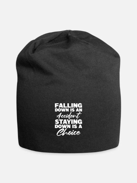 Motivation - Bonnet en jersey - noir