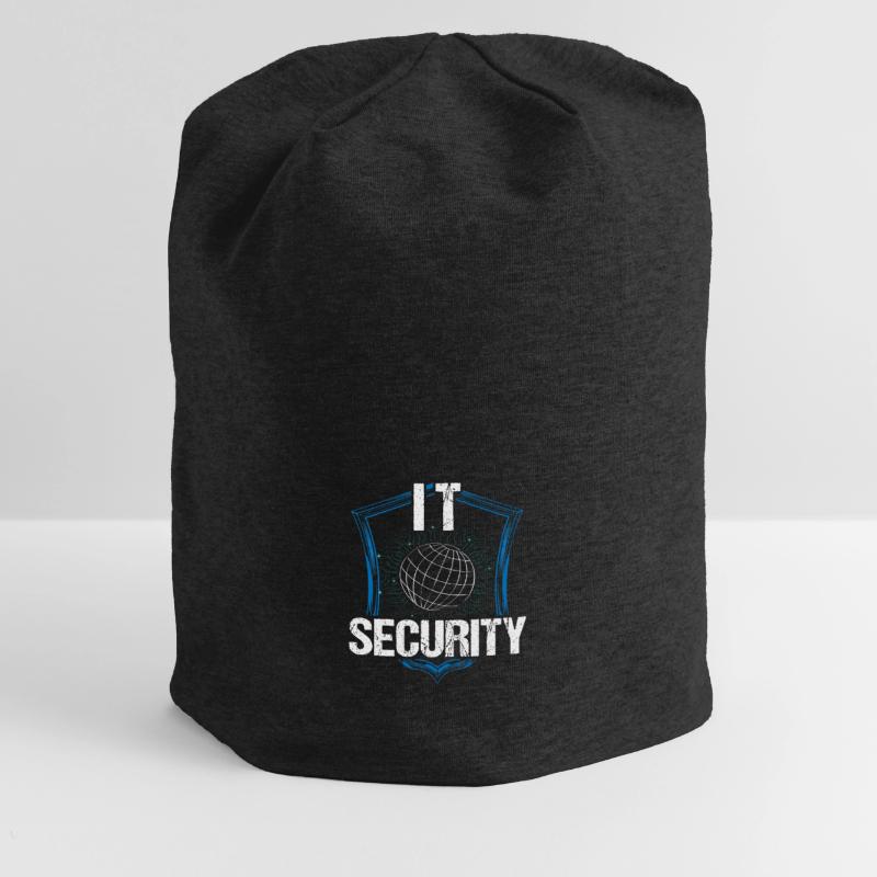 It Security Hack Hacker Hacking Cybersecurity Jersey Beanie