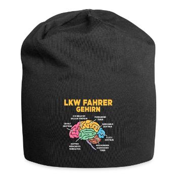 LKW Fahrer - Jersey-Beanie - Schwarz - Vorne