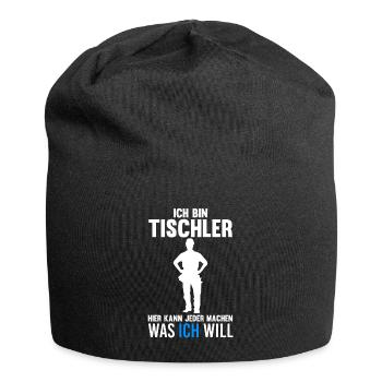 Tischler - Jersey-Beanie - Schwarz - Vorne