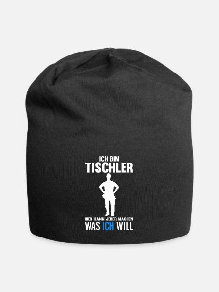 Tischler - Jersey-Beanie - Schwarz