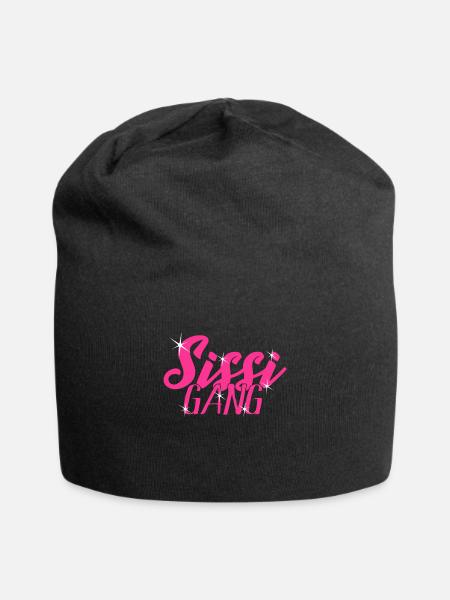 Sissi Gang - Sisters Partner Look - Sisters - Bonnet en jersey - noir