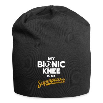 Joint Replacement Patients Knee Joint Replacement - Jersey Beanie - black - Front