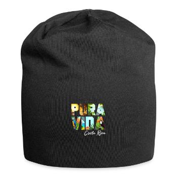Costa Rica - Bonnet en jersey - noir - Devant