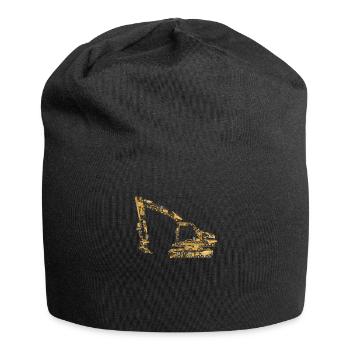 Camions de construction d’excavatrices - Construction - Bonnet en jersey - noir - Devant