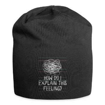 Psychology Psychologist Psychiatry Humor - Jersey Beanie - black - Front