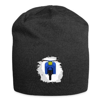 Schwalbe KR51 / Schwalbenfahrer / Ostalgie / Mofa - Jersey Beanie - charcoal grey - Front