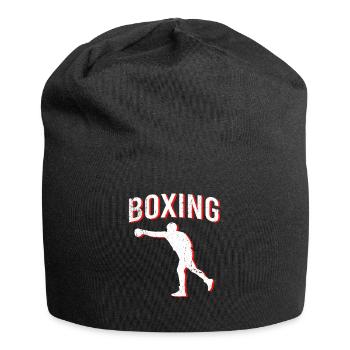 Boxe boxe - Bonnet en jersey - noir - Devant