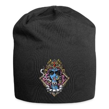 Kali Hippie Hinduismus Göttin - Jersey-Beanie - Schwarz - Vorne