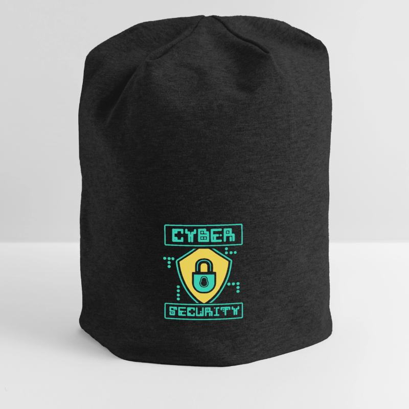 Cybersecurity Hack Hacker IT Security Hacking Jersey Beanie