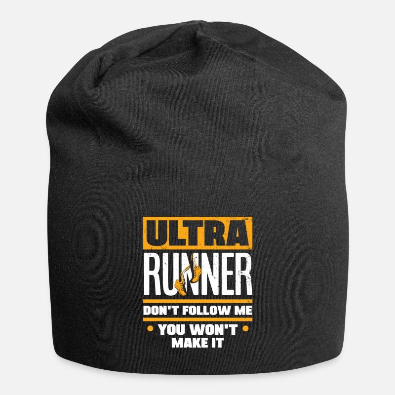 Ultramarathon Marathoner Marathon Running Dont - Jersey Beanie - black
