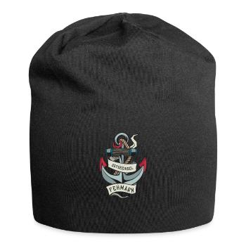 Insel Fehmarn I Sonneninsel Ostsee Ostholstein - Jersey-Beanie - Schwarz - Vorne