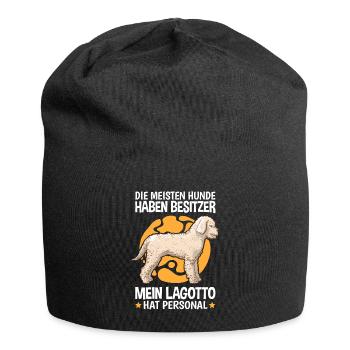 Mein Lagotto Romagnolo hat Personal Wasserhund - Jersey-Beanie - Schwarz - Vorne