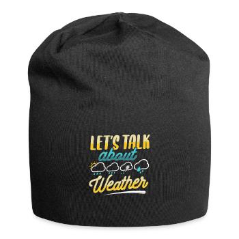 Meteorologe Wetter - Jersey-Beanie - Schwarz - Vorne