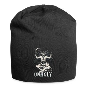 Baphomet Devil Tarot Card Occult Unholy Gothic - Jersey-Beanie - Schwarz - Vorne