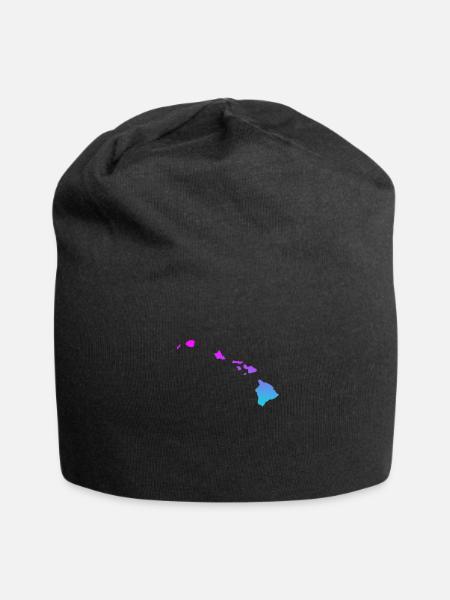 Hawaï - Bonnet en jersey - noir
